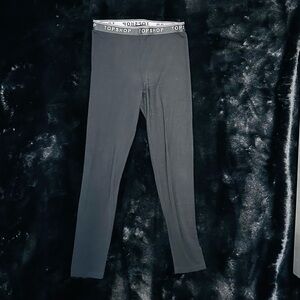 TOPSHOP Black Leggings